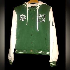 Varsity Sweater Jacket